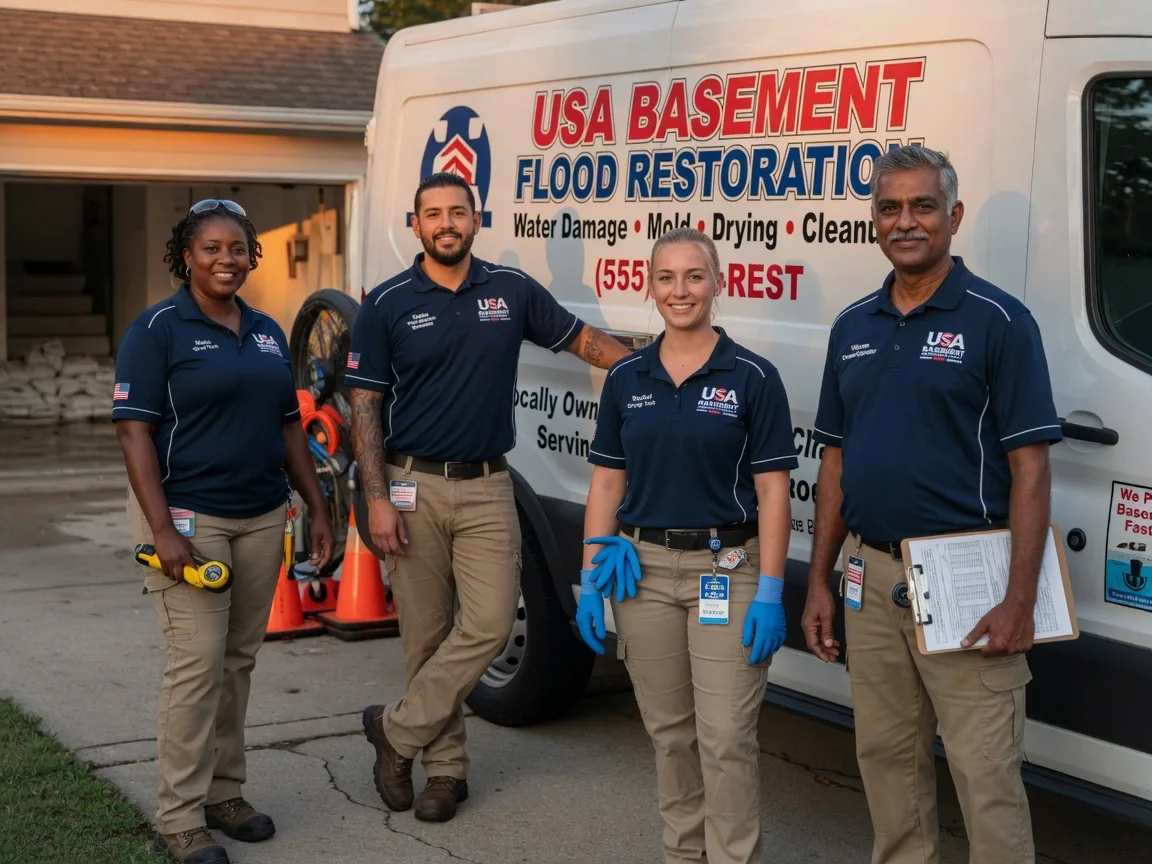 Basement Flood Cleanup company in Hoffman, NC